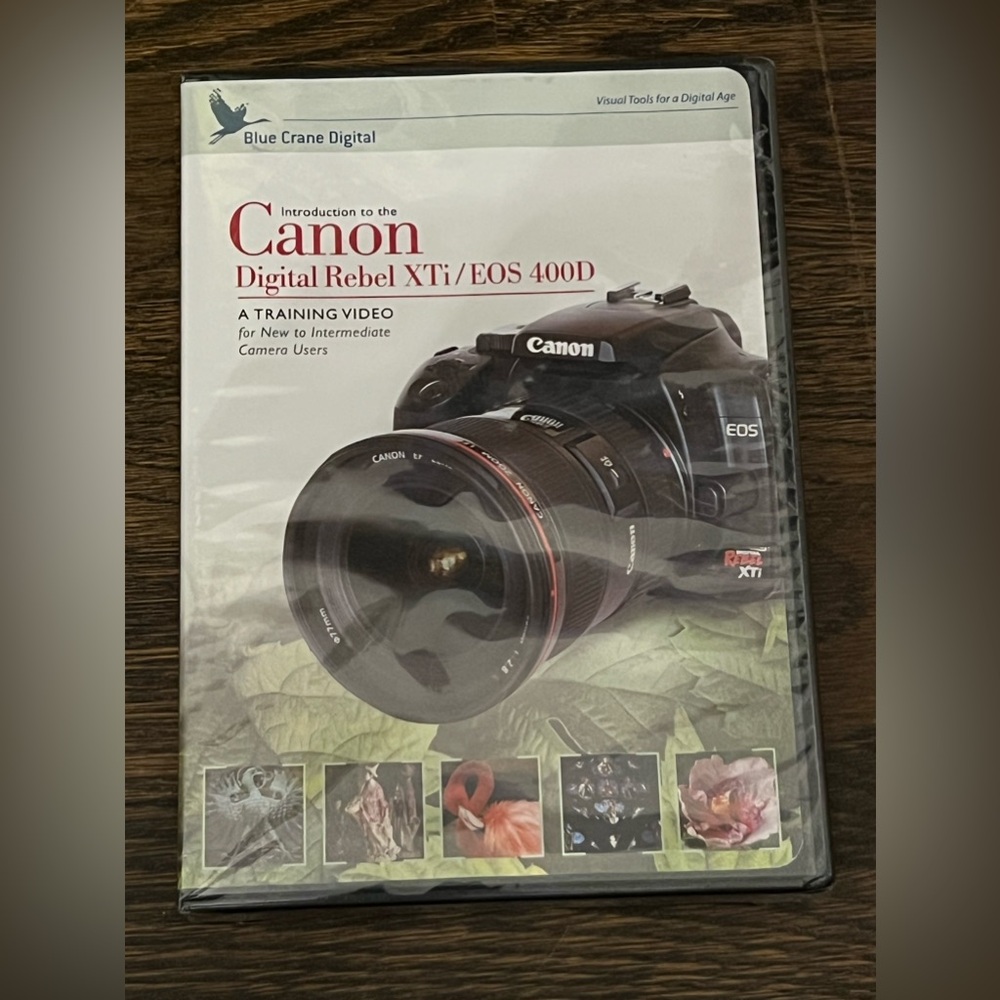 NEW/SEALED Introduction to the Canon Digital Rebel XTi / EOS 400D DVD